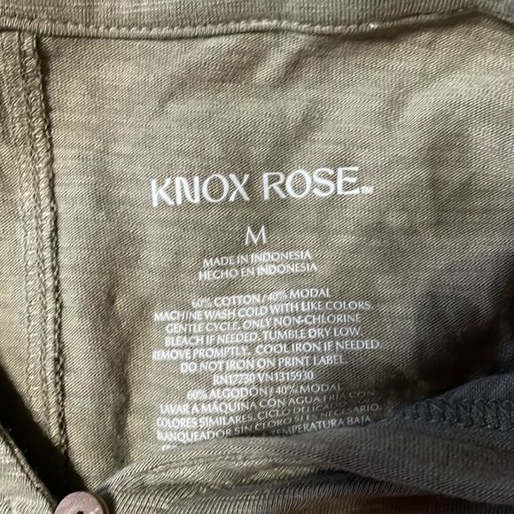 Knox Rose Essential Henley Tunic Tee - Picture 6 of 6